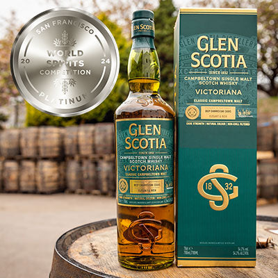 Victoriana Brings Home Double Gold (and Platinum) for Glen Scotia at the San Francisco World Spirits Competition!